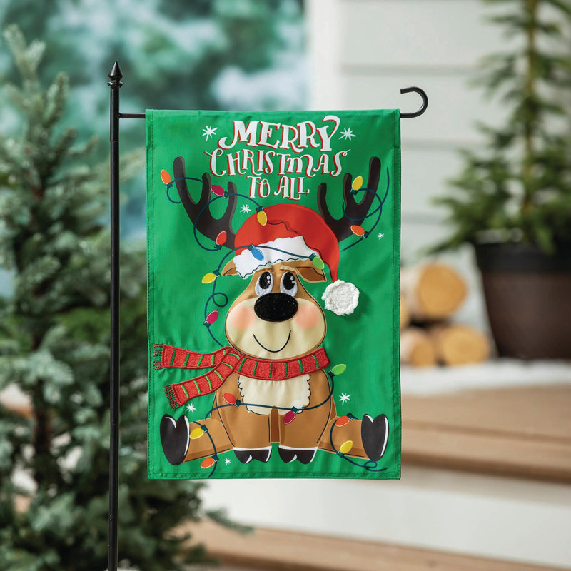 Drapeau de jardin Merry Christmas to All