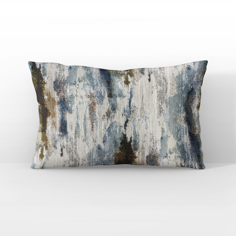 Skyline Breeze Lumbar Indoor/Outdoor Pillow Cover & Insert