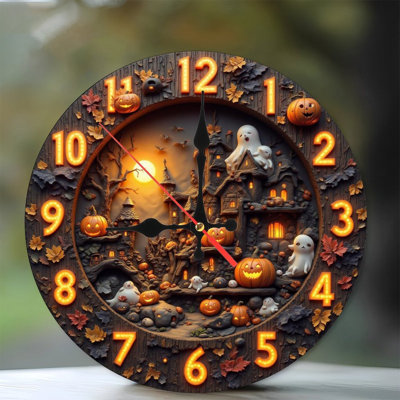halloween clock