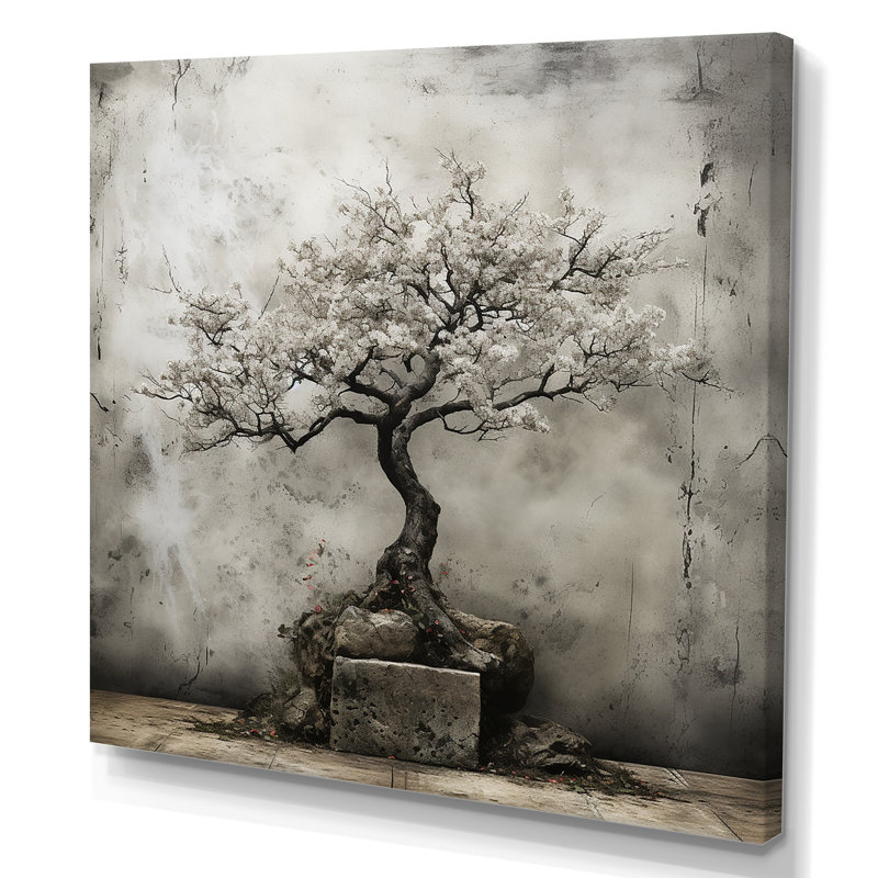 Art zen miniature Bonzai I - arbre, bonsaï, H 16 po x l 16 po