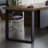 Tan+Black Rectangular Solid Wood+Iron desks-108304536-108304539