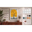 Golden Tree Minimalist 1 Piece Wrapped Canvas Wall Art-1901803895-1901803892