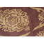 Hand-Knotted High-Quality Rust and Yellow Area Rug