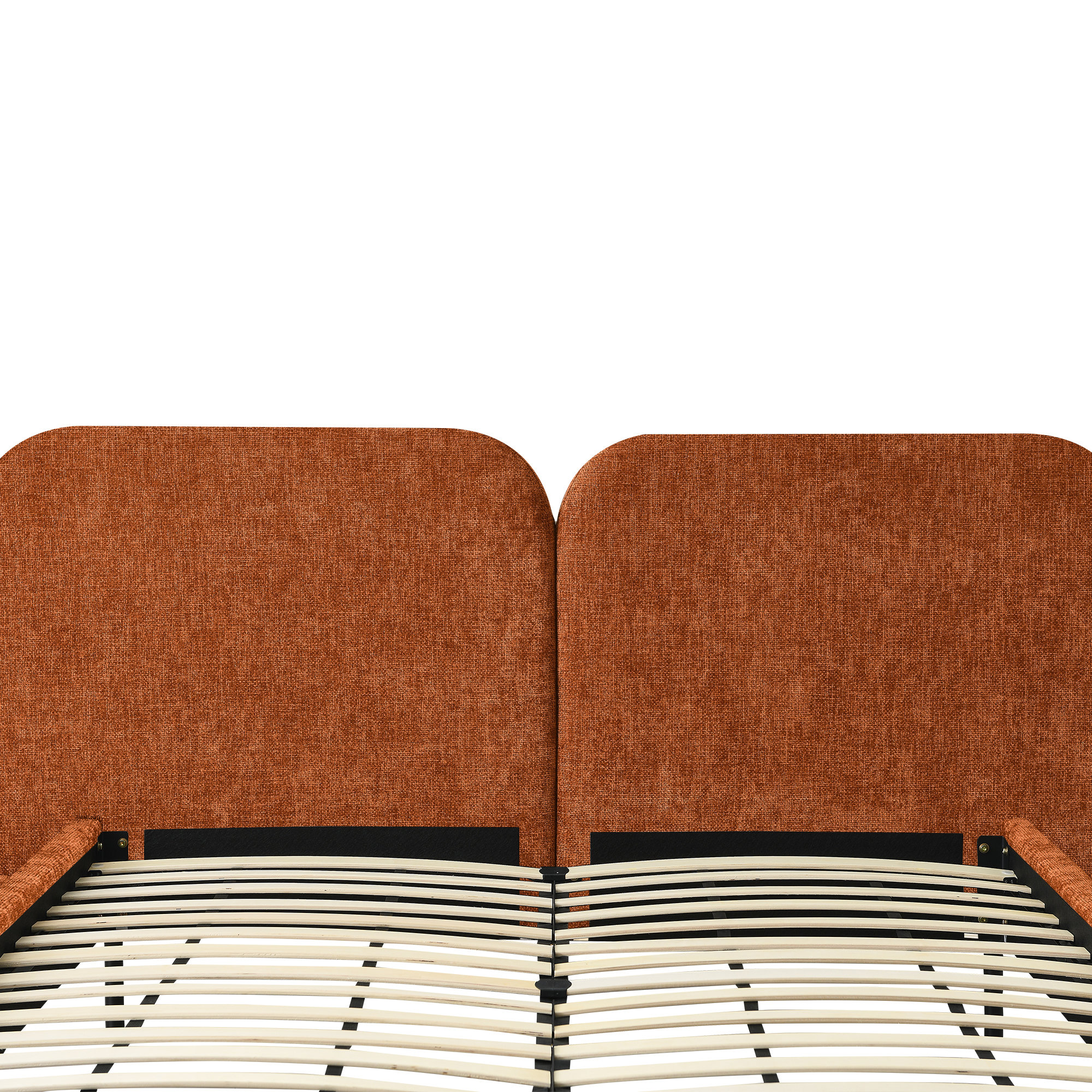 Willma Upholstered Platform Bed Frame and Headboard