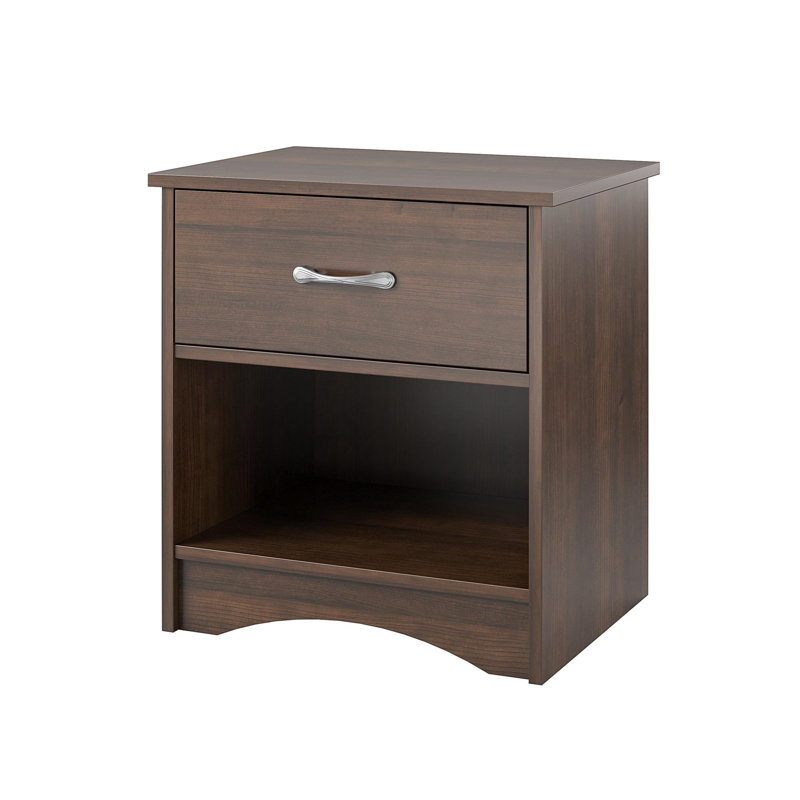 Table de chevet 1 tiroir Alexxander, Cherry Oak