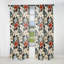 Motif tropical sérénité monochrome - Rideau floral - Velours obscurcissant - 1 panneau-107599404
