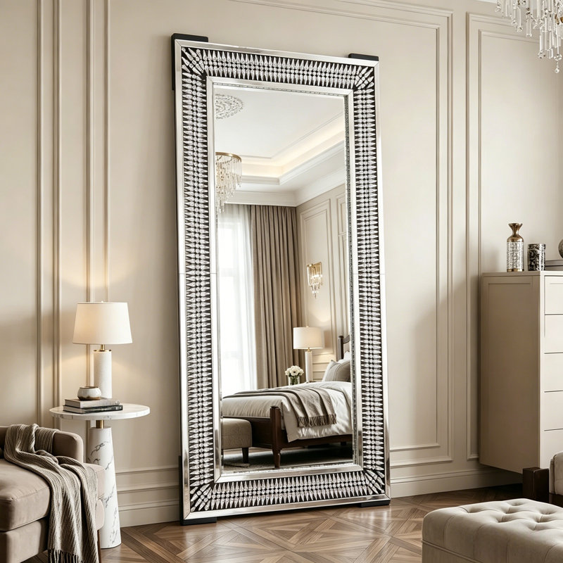 Très grand miroir de plancher Casmers