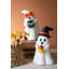 SET OF TWO RESIN HALLOWEEN GHOSTS