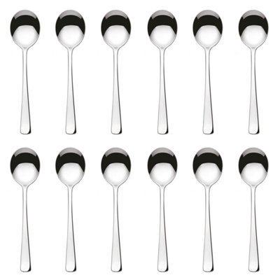 Fedora Stainless Steel Soup Spoon