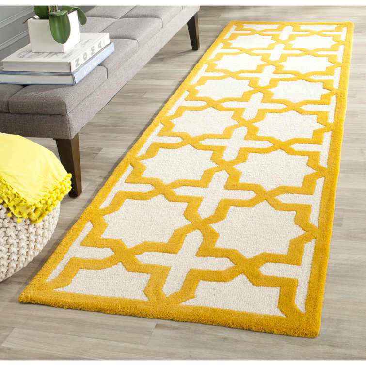Igna Hand Tufted Wool Geometric Rug