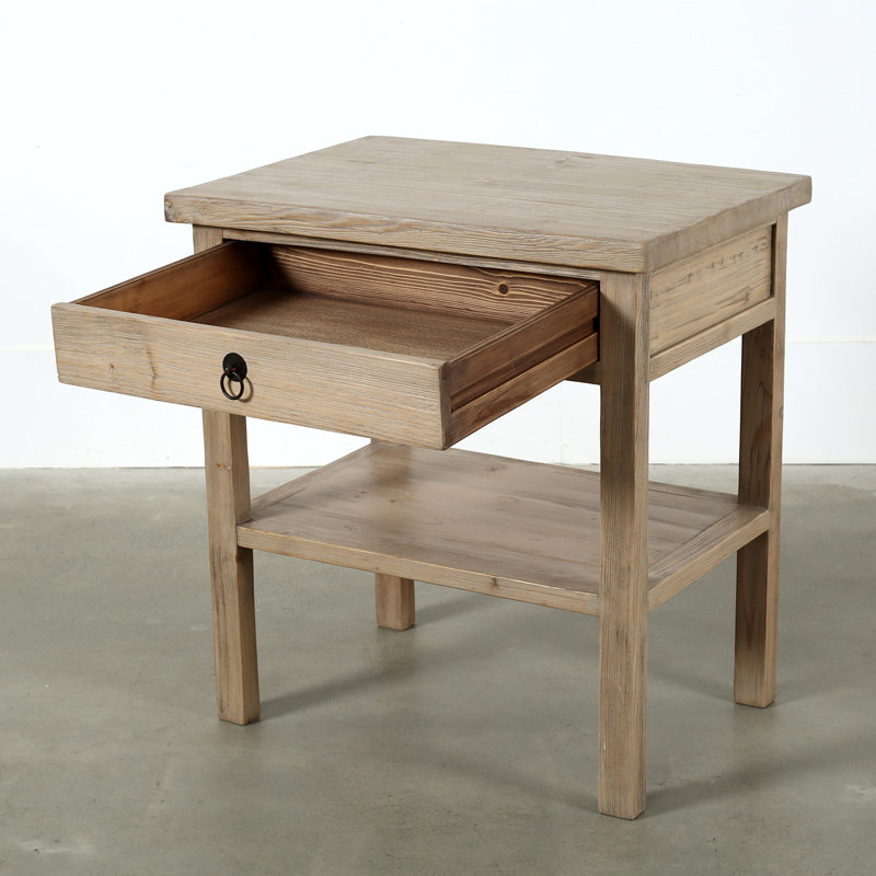 Helana 28'' W Solid Wood Console Table