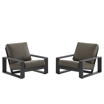 Ensemble de 2 fauteuils d'extérieur Lirienne