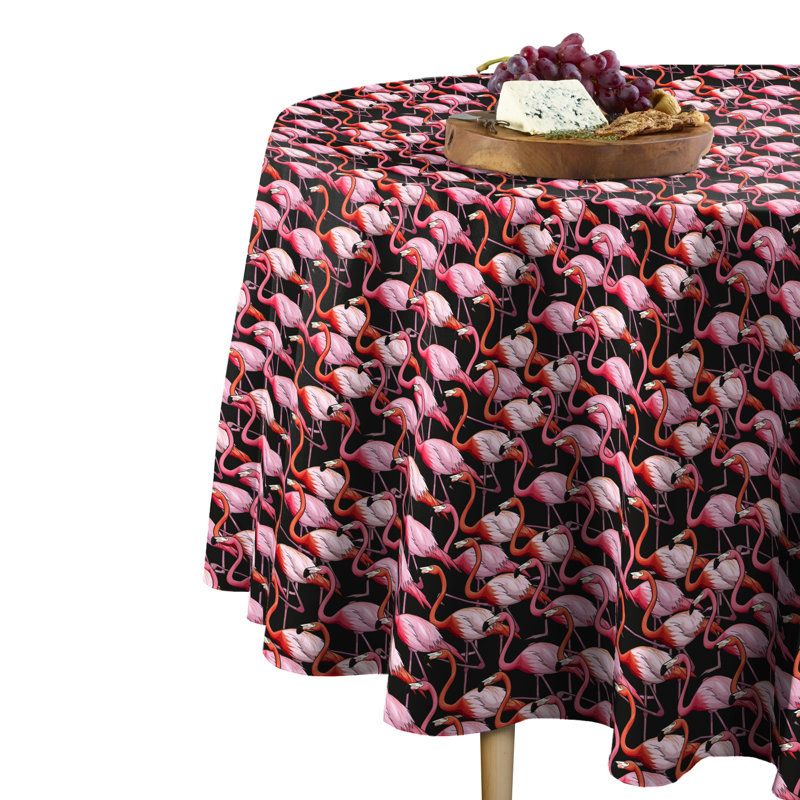 Arrowyn Geometric Round Tablecloth, 84" x 84"