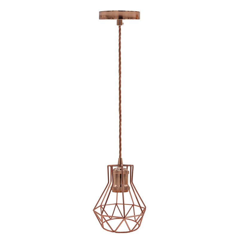 1 - Light Rose Gold Pendant
