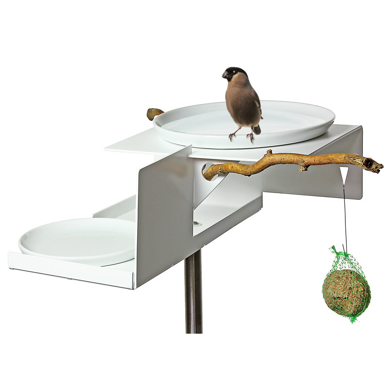 Vejtsberg Metal Modern Architecture Birdbath