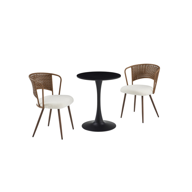 Table de salle à manger ronde noire, table de salle à manger moderne, table de salle à manger, plateau de table en panneau de fibres à densité moyenne et base mate peinte par pulvérisation en fer, table de salle à manger ovale, table basse Mid-Century pour le salon 24 pouces, cuisine à domicile, petits espaces
