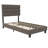 Upholstered Bed With USB