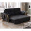 2 Seater Loveseat with Folding Sofa Bed