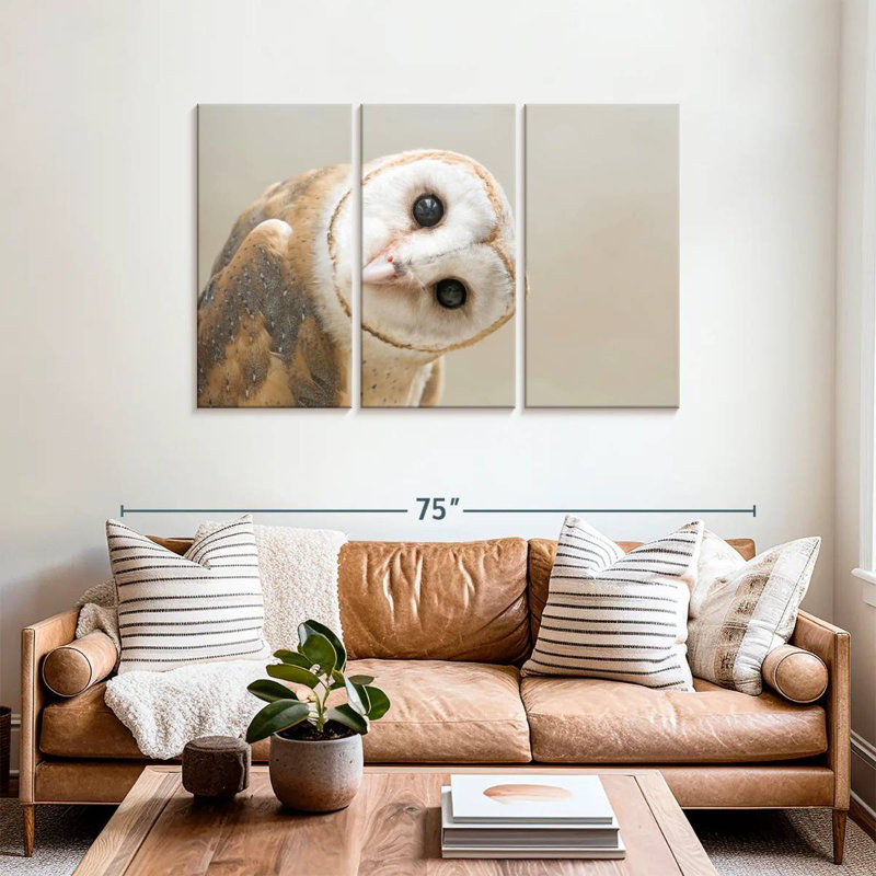 Curious Bird, 36" H x 57" W