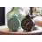Quartz movement / Crystal Tabletop Clock with Alarm-32408383