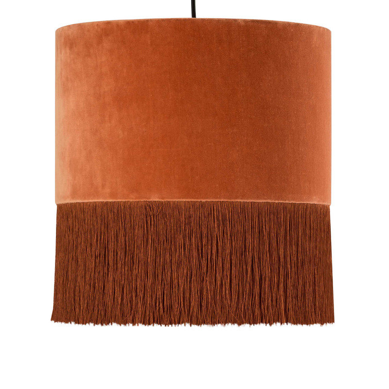 1 - Light Natural Drum Pendant