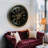 THE GEARS CLOCK Wall Clock with Real Moving Gears IR-LI_ 32 in Round "DUBLIN" BRONZE-ANTIQUE-105902053