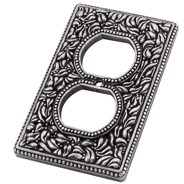 San Michele 1 - Gang Duplex Outlet, Antique Copper