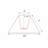 7'' H Elastic Fabric Empire Lamp Shade
