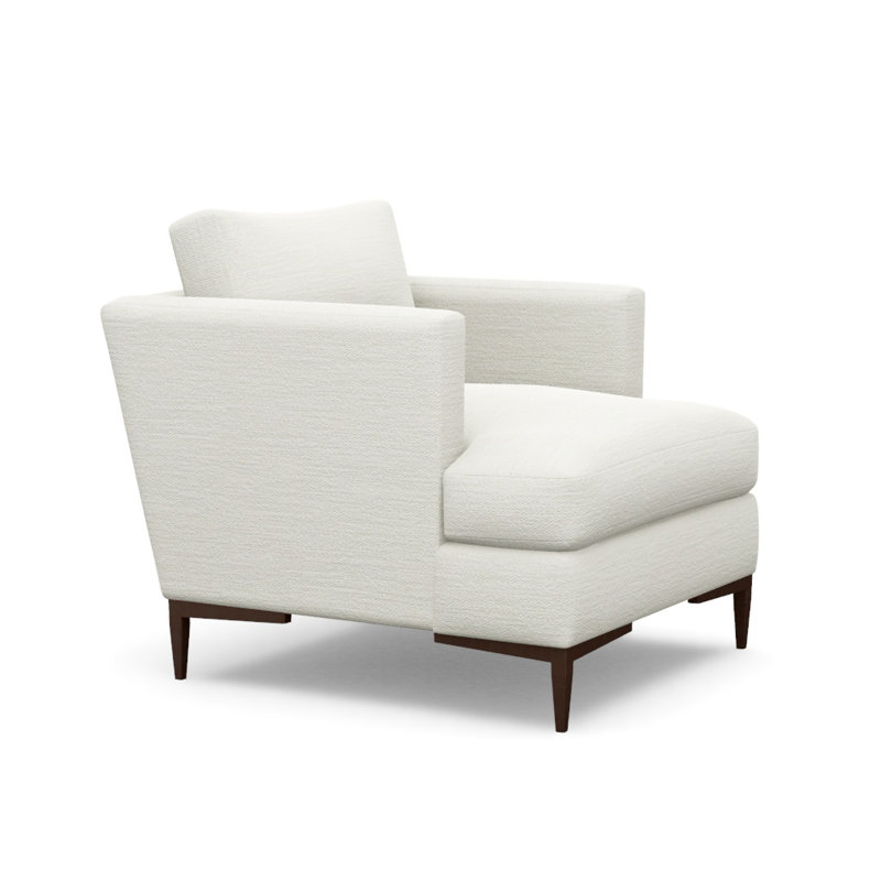 Aiden Accent Chair, Antique Bronze, Neutral Olefin Blend