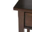 Bureau d'écriture contemporain en bois massif l 47 po Avalon avec 2 tiroirs et plateau à clavier rabattable-1349079368-1394308819
