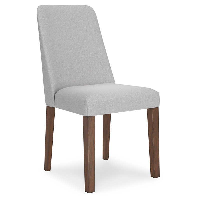 Rhanda Upholstered Side Chair, Gray