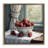 Strawberry Harvest in Window Floating Frame, design by Lettered and Lined-1427049739-1427049741