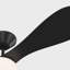  Ventilateur de plafond d'intérieur à DEL Drape Smart 58 avec tige filetée, pales en ABS noir minuit et télécommande portable-565214803-565214802