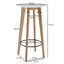 Sprague Round Solid Wood Base Dining Table