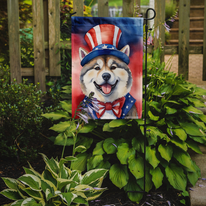 Drapeau patriotique du jardin américain, Akita