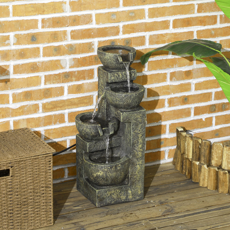 Weather Resistant Plastic Resin Garden Statue
