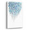 «Fancy Dots Blue» par Andrea Haase - impression sans cadre