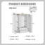 Armoire-penderie 4 portes avec 2 tiroirs-862066134