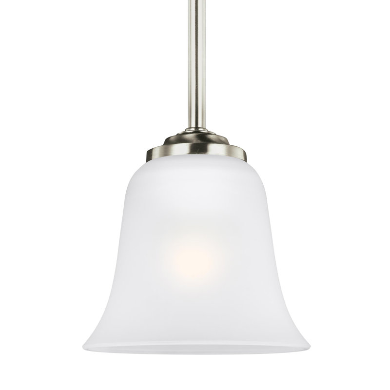 Luminaire suspendu 1 cloche pour une cloche Emmons, Bronze