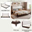 Lit plateforme en bois avec tête de lit tapissier festonnée-1591660061-1591660060
