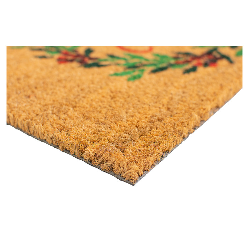 Kandace Non-Slip Christmas Outdoor Doormat