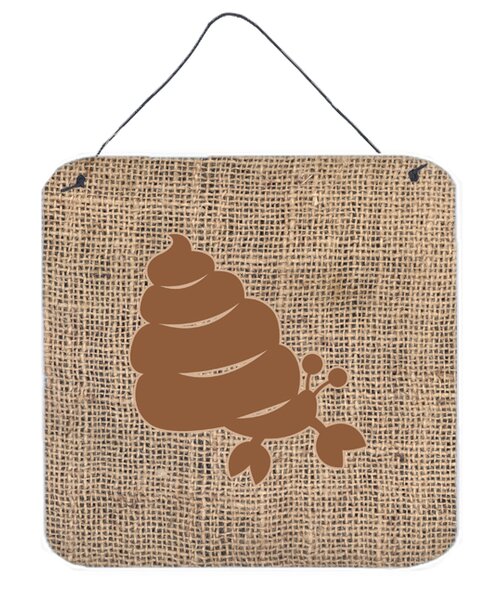 Bless International 'hermit Crab' Graphic Art Plaque In Brown 