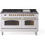 ILVE Nostalgie II 60 Dual Fuel Range, 9 Burners, Griddle-233756768-233757099