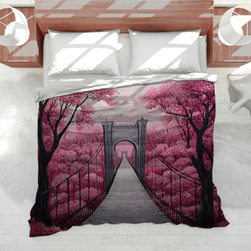 Bridge Bedding Architecture Comforter Eclectic, Twin Comforter