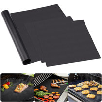 AmericanDirect Plastic Non-Stick Dishwasher Safe Grill Grid Mat