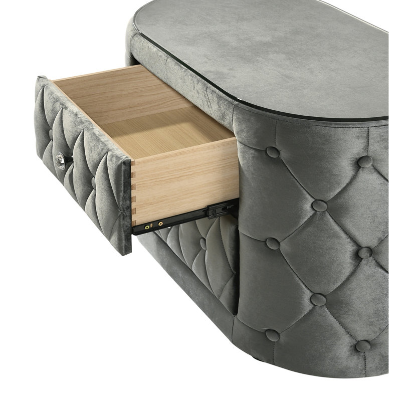 Luxurious 3pc Bed Set, Grey, Queen