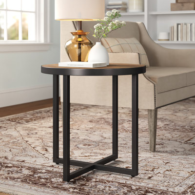 Dillwyn Solid Wood Top End Table