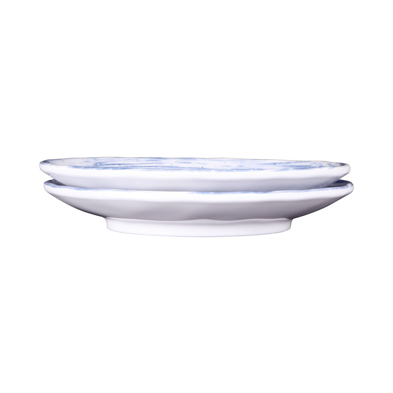 Van Gogh 6.1" Melamine Appetizer Plate, Navy