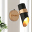 Applique murale d'extérieur moderne 1 lumière Justyce Dusk to Dawn-474807721