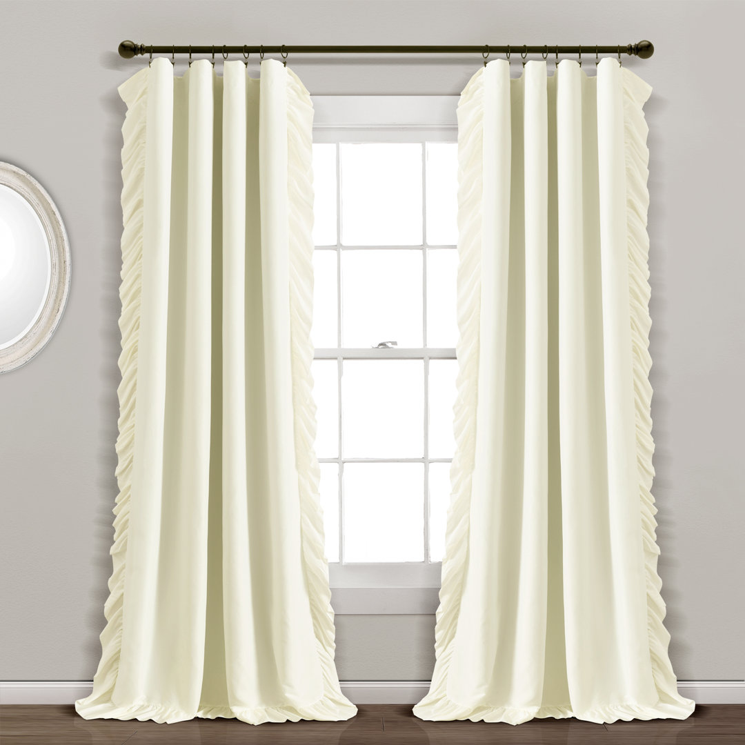 Reyna Polyester Curtain Lush Decor Curtain 